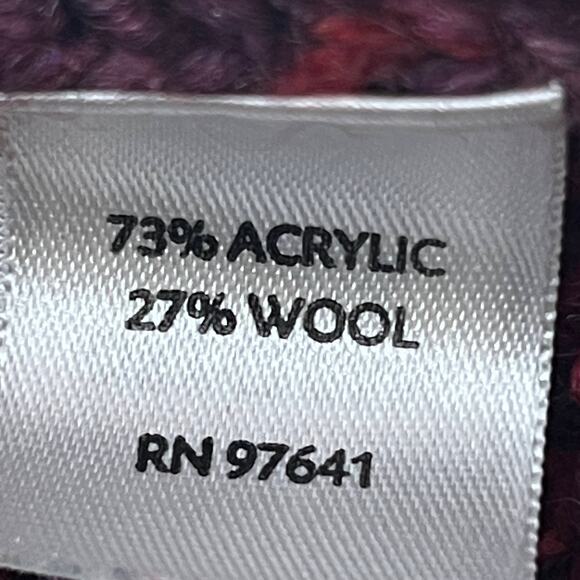 J. Jill Rainbow Marl Knit Cardigan Sweater Shawl Collar Long Sleeve Womens M - Picture 11 of 11